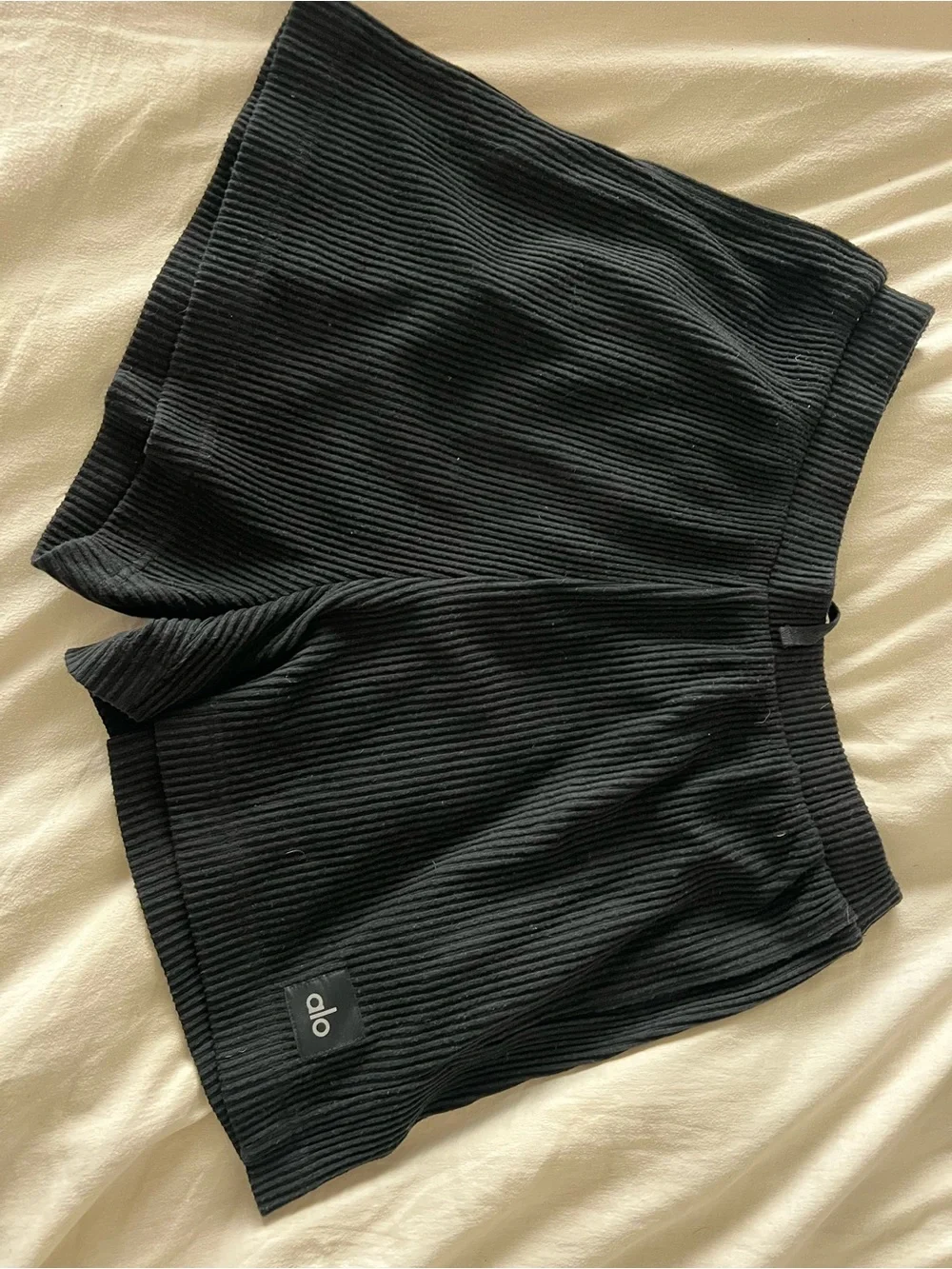 ALO Yoga MUSE set (hoodie + pants + shorts) NWT RT $300 Black